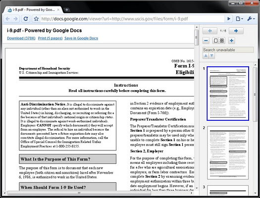 Google Doc Viewer