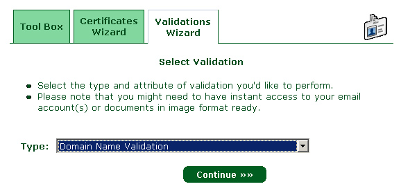 Validate Domain
