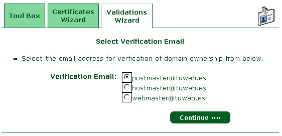 Domain Validation